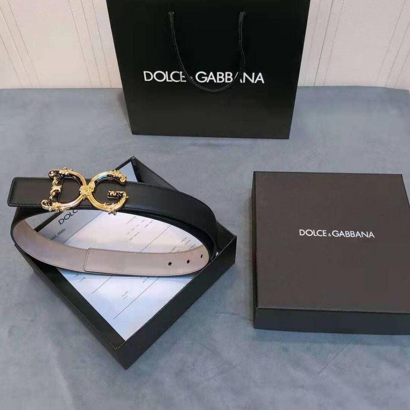 Dolce & Gabbana Black Belt