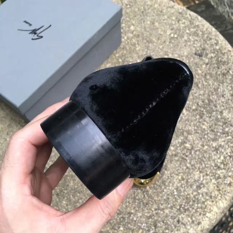 Giuseppe Zanotti Black Loafers With Golden Toe