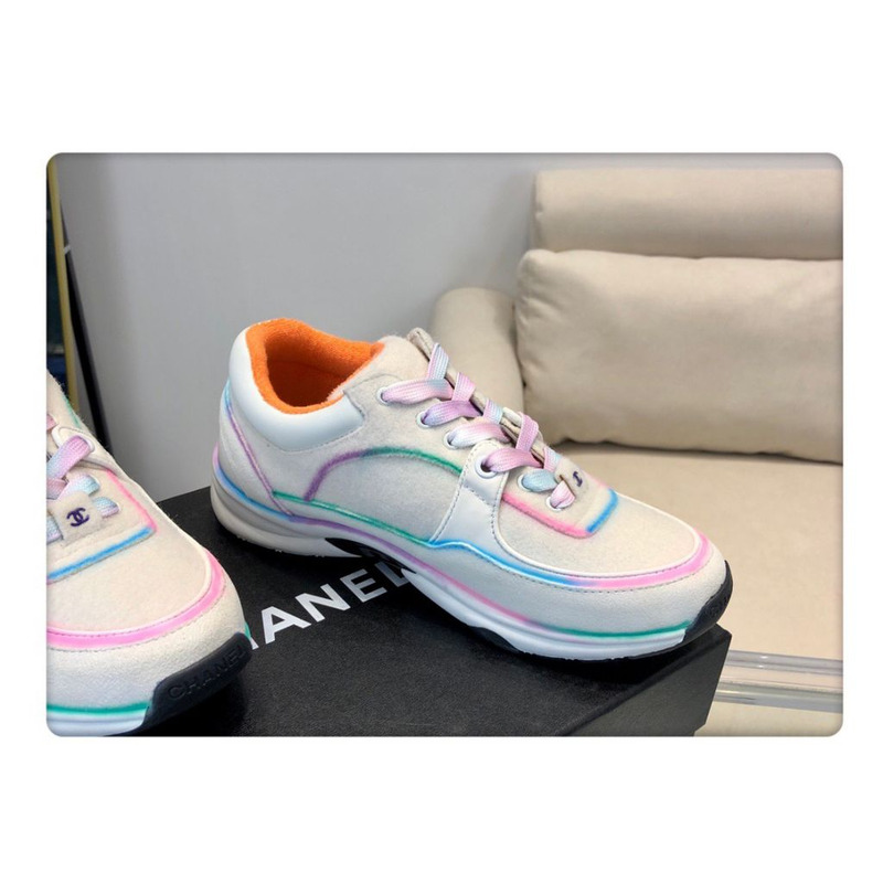 Ch*el  rainbow sneaker 20b