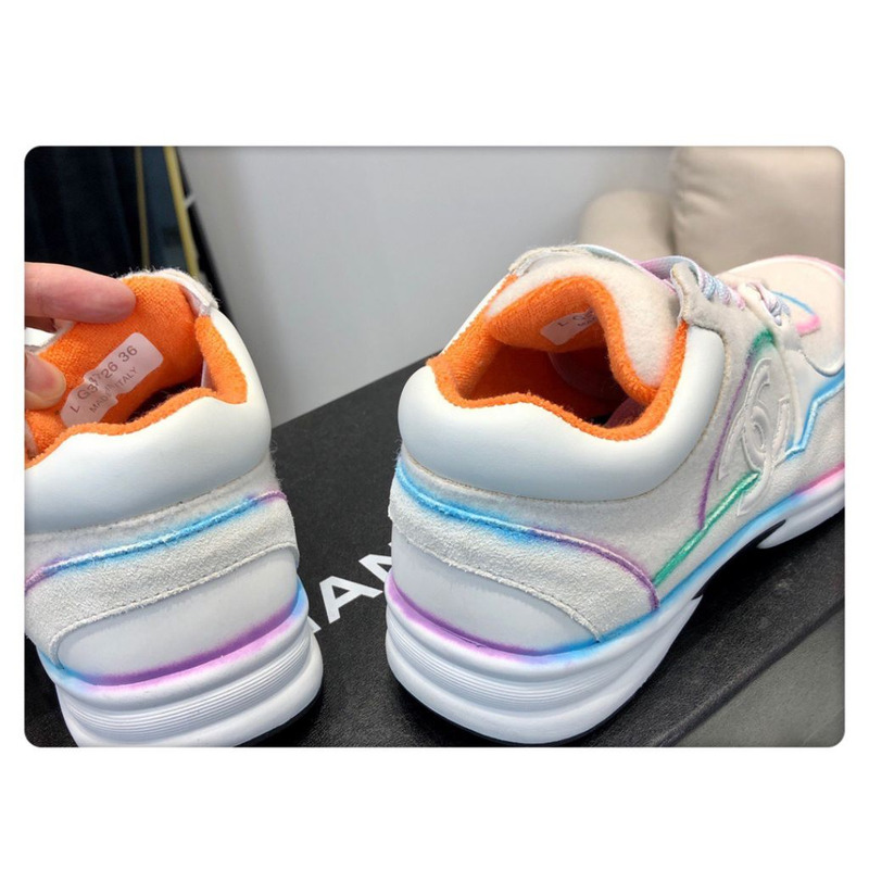 Ch*el  rainbow sneaker 20b