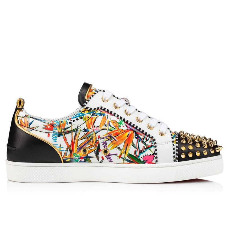 Ch**an louboutin  freel**is junior spikes low sneaker