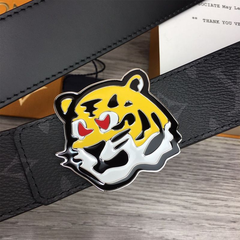 l**is V*t*n tiger 40mm belt black