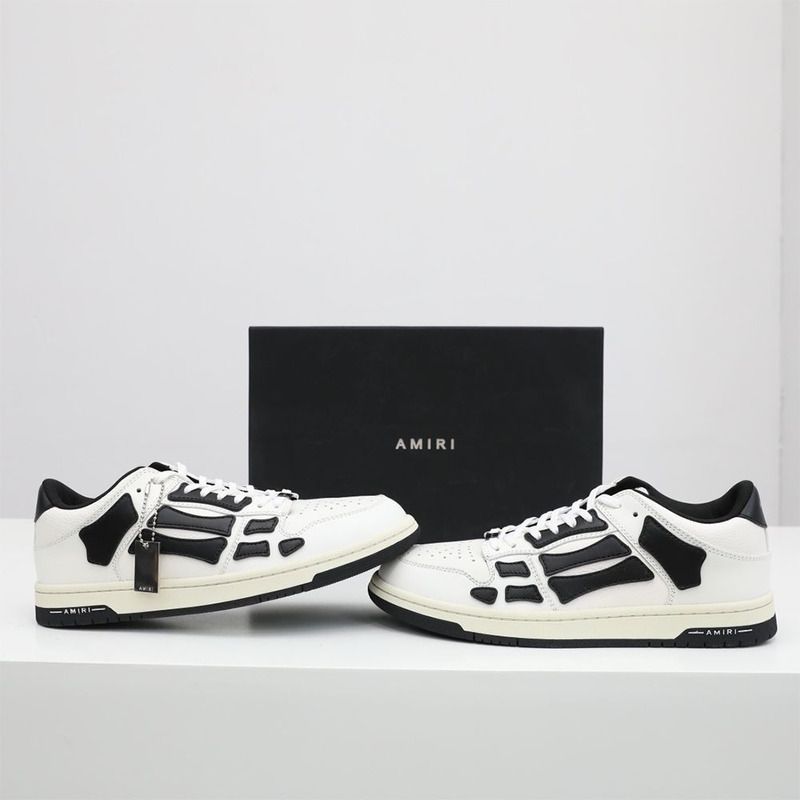 Amiri Skel-Top Low Sneaker White/Black