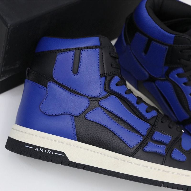 Amiri Skel-Top Hi Sneaker Black/Blue