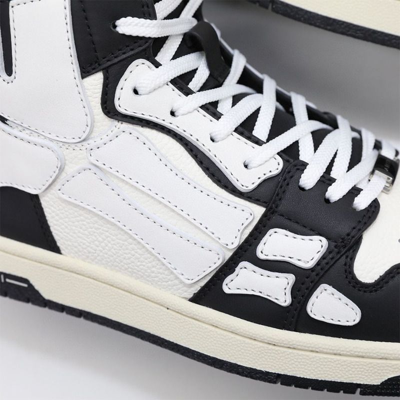 Amiri Skel-Top Hi Sneaker White/Black