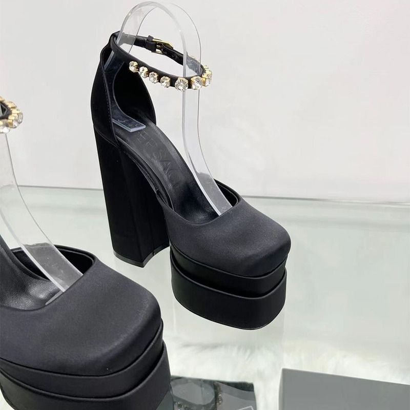 Versace Medusa Aevitas Platform Pumps