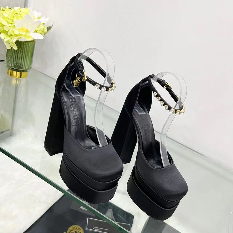 Versace Medusa Aevitas Platform Pumps