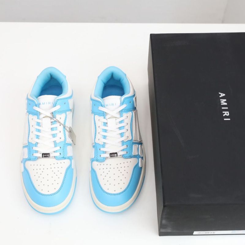 Amiri Skel-Top Low Sneaker Blue/White