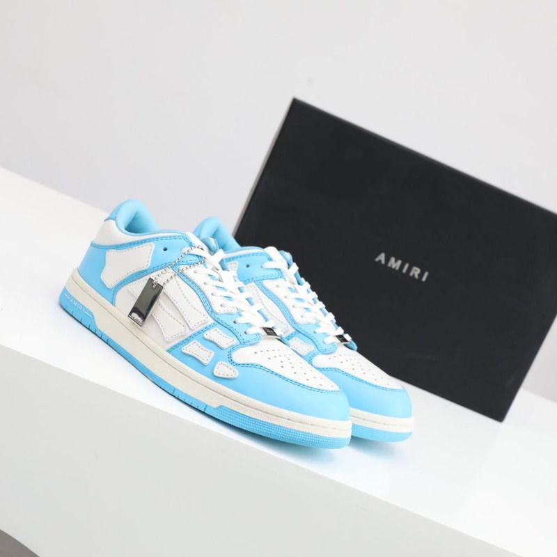 Amiri Skel-Top Low Sneaker Blue/White