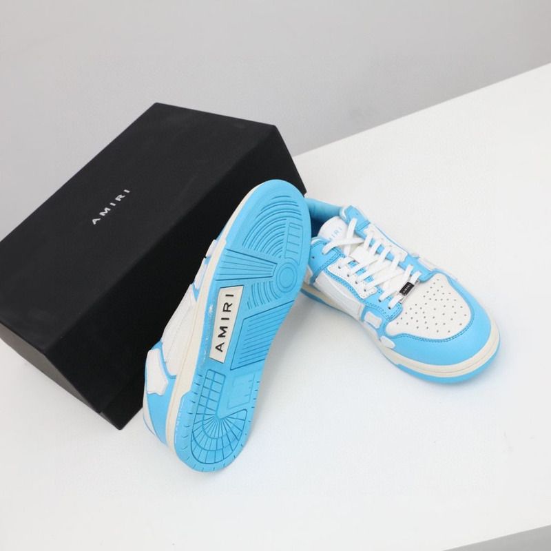 Amiri Skel-Top Low Sneaker Blue/White