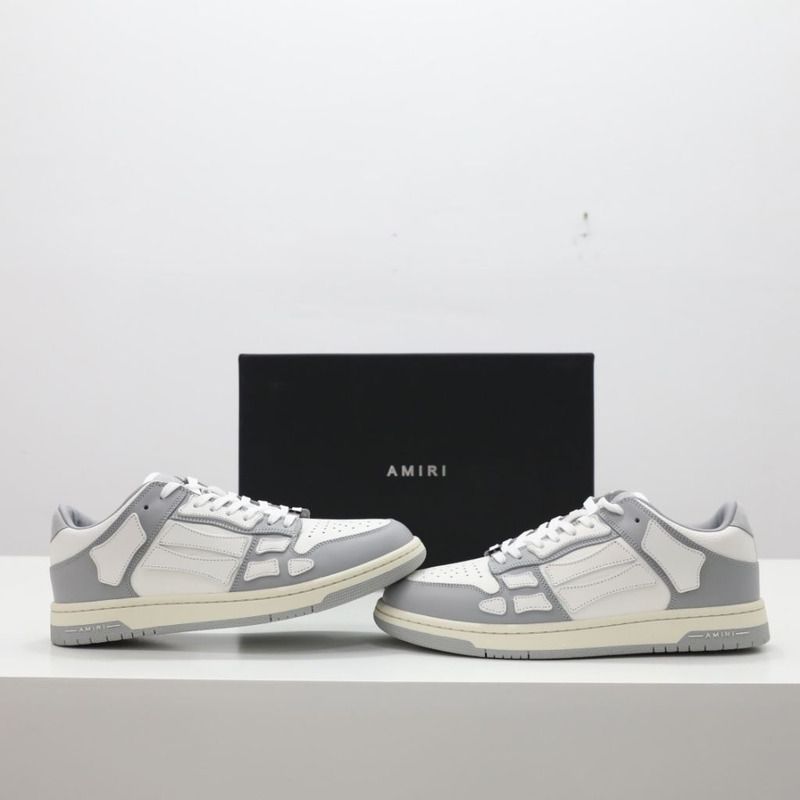 Amiri Skel-Top Low Sneaker Grey/White