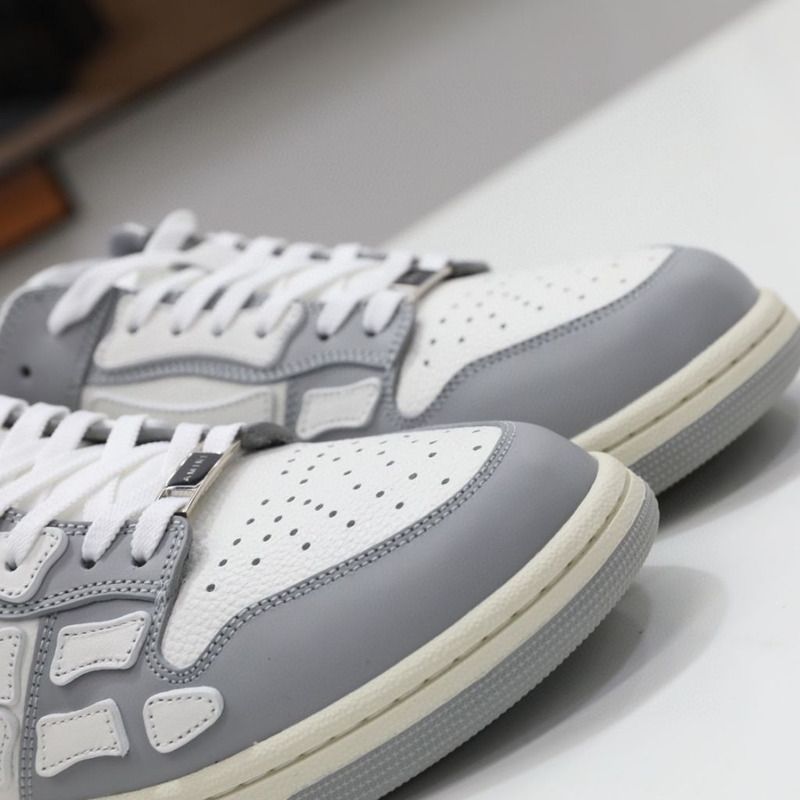 Amiri Skel-Top Low Sneaker Grey/White