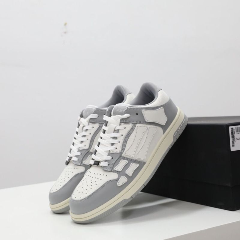 Amiri Skel-Top Low Sneaker Grey/White