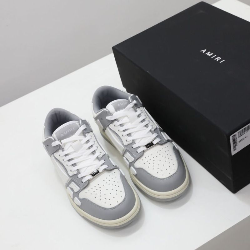 Amiri Skel-Top Low Sneaker Grey/White