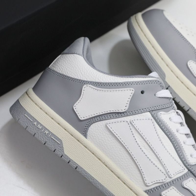 Amiri Skel-Top Low Sneaker Grey/White