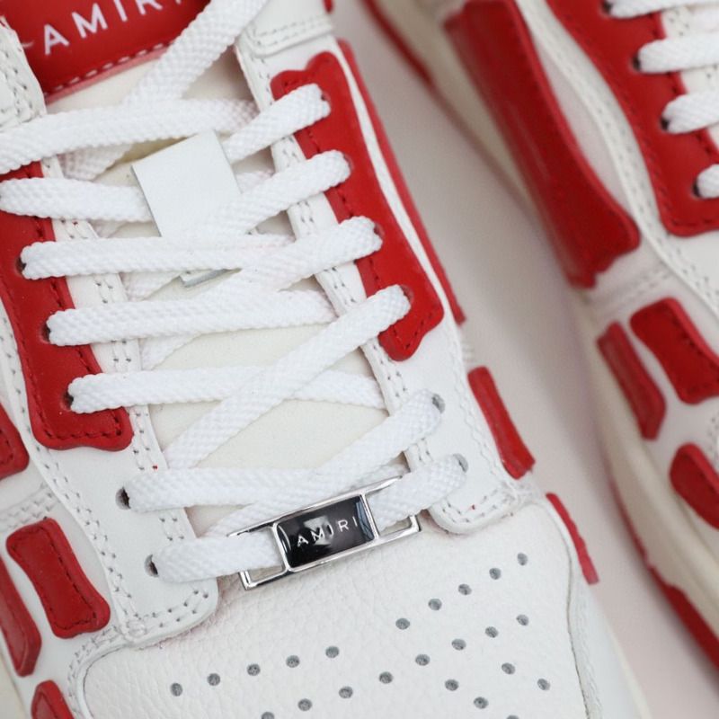 Amiri Skel-Top Low Sneaker Red/White