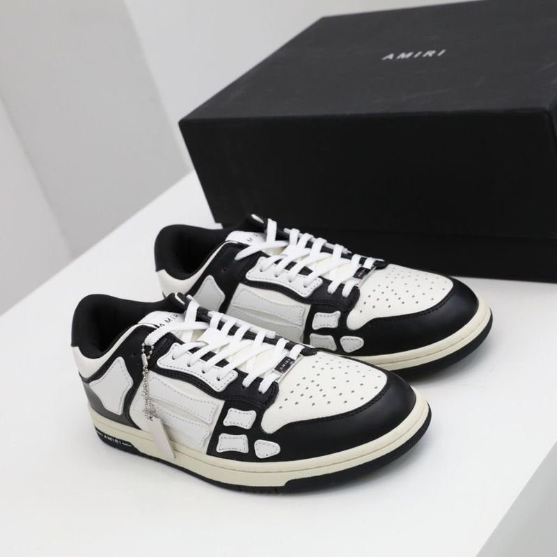 Amiri Skel-Top Low Sneaker White/Black