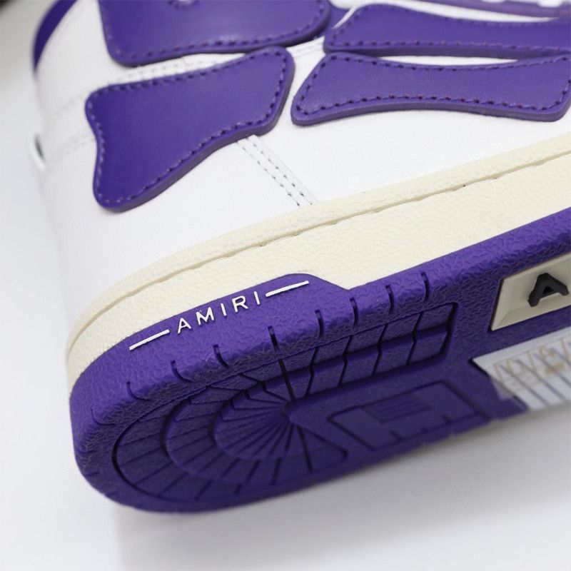 Amiri Skel-Top Hi Sneaker Purple/White