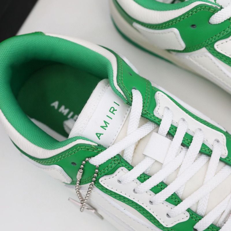 Amiri Skel-Top Low Sneaker Green/White