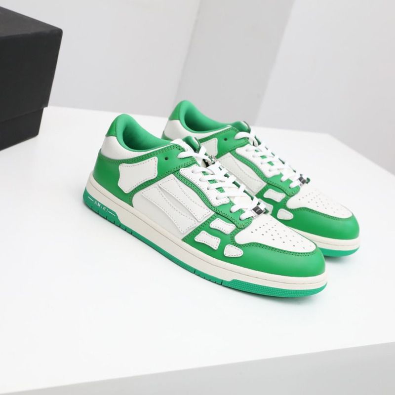 Amiri Skel-Top Low Sneaker Green/White