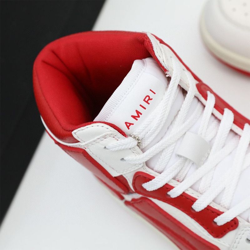 Amiri Skel-Top Hi Sneaker Red/White