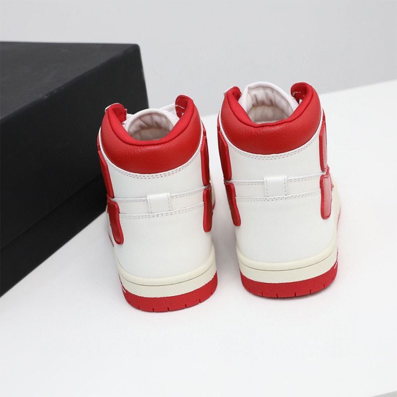 Amiri Skel-Top Hi Sneaker Red/White