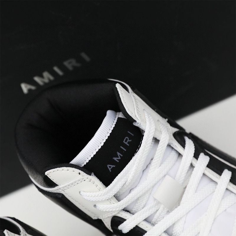 Amiri Skel-Top Hi Sneaker Black/White