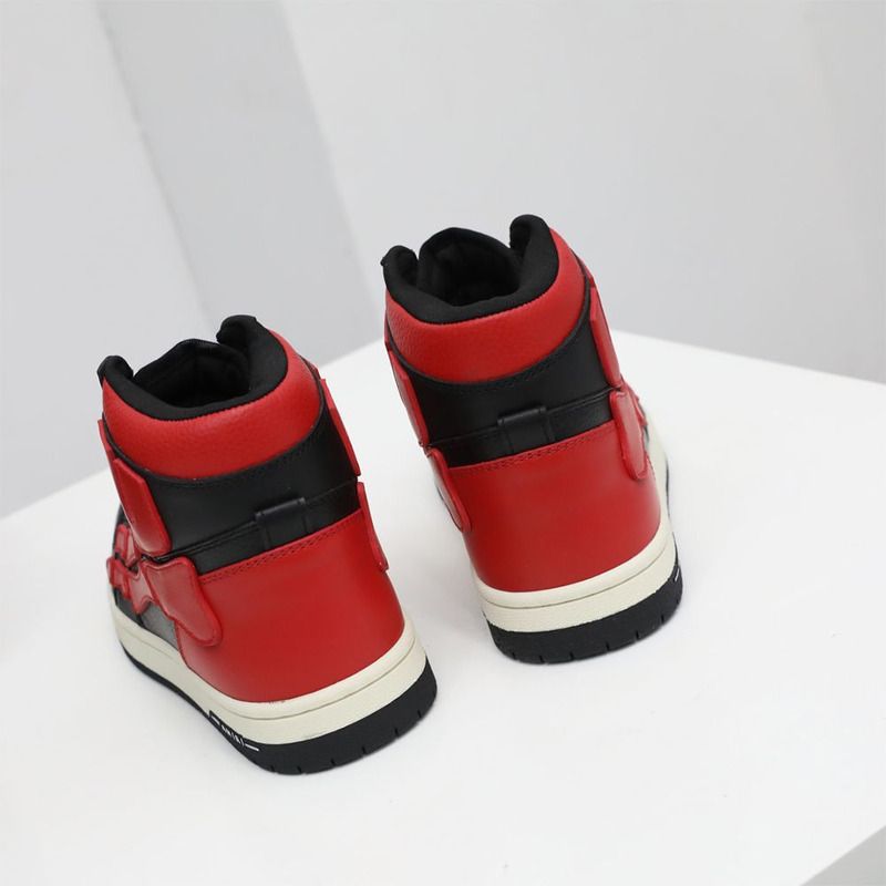 Amiri Skel-Top Hi Sneaker Red/Black