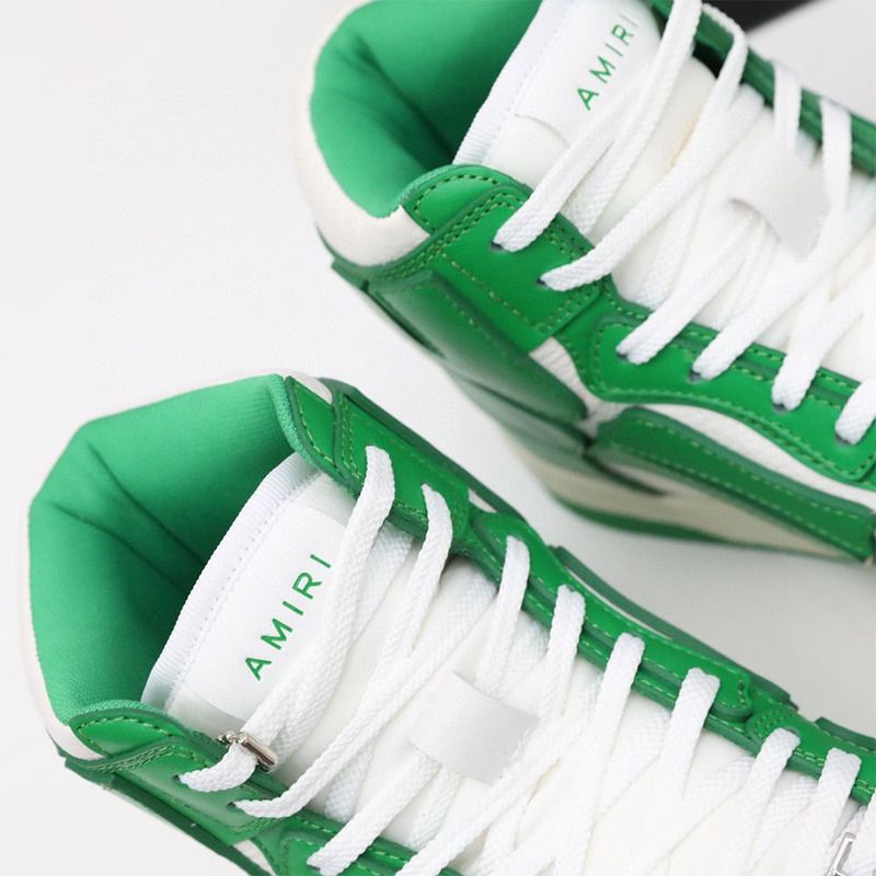 Amiri Skel-Top Hi Sneaker Green/White