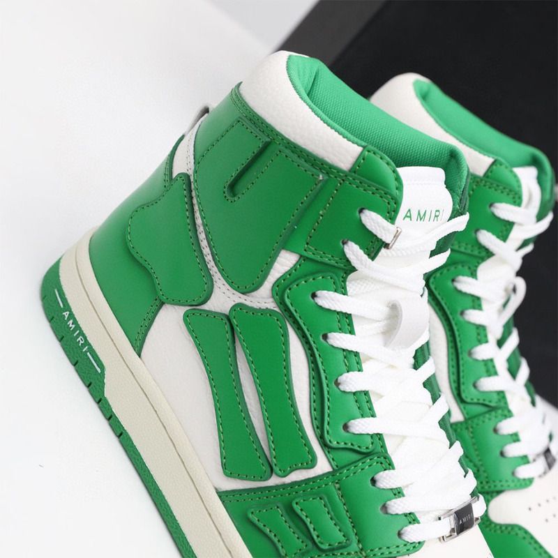 Amiri Skel-Top Hi Sneaker Green/White