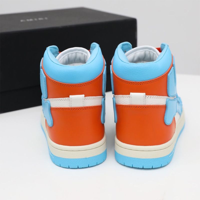 Amiri Skel-Top Hi Sneaker Blue/Orange