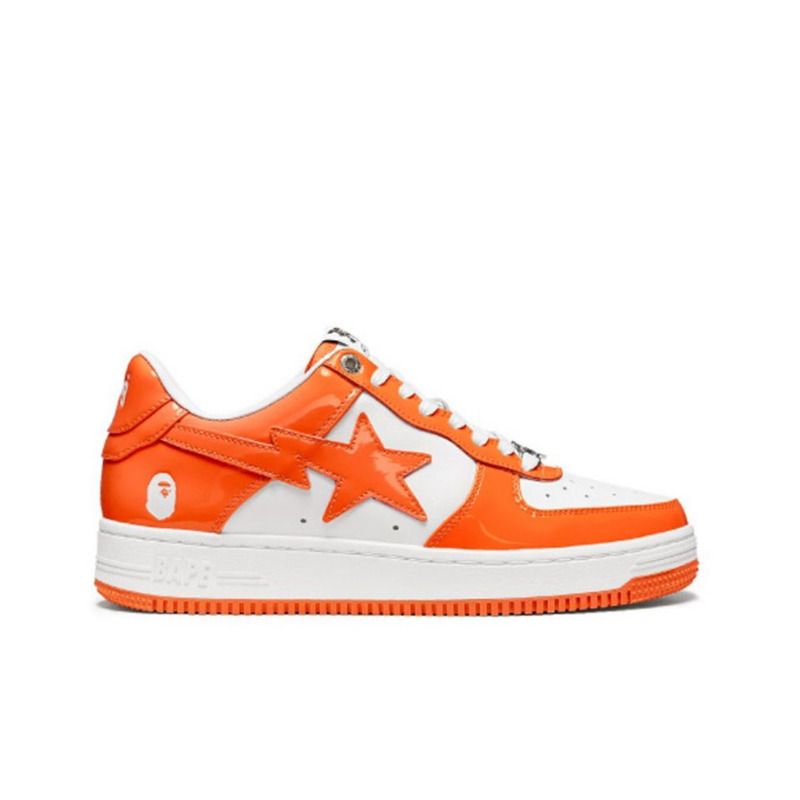 Bape Sta Low Orange Sneaker