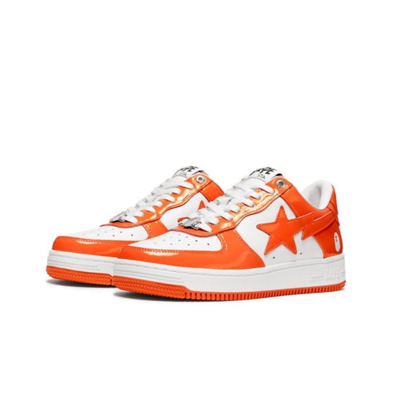 Bape Sta Low Orange Sneaker