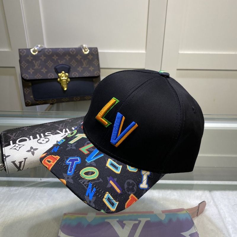 l**is V*t*n logo printed baseball hat