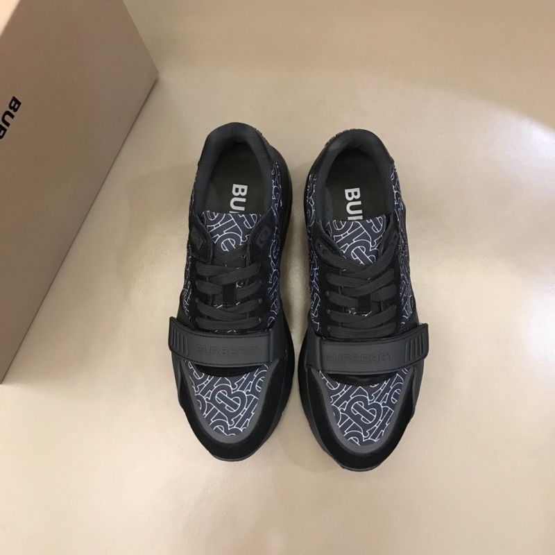 Monogram Print Nylon Sneakers