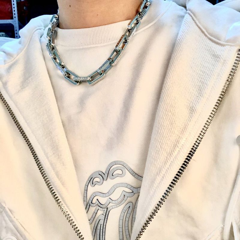 l**is V*t*n lv monogram links chain necklace