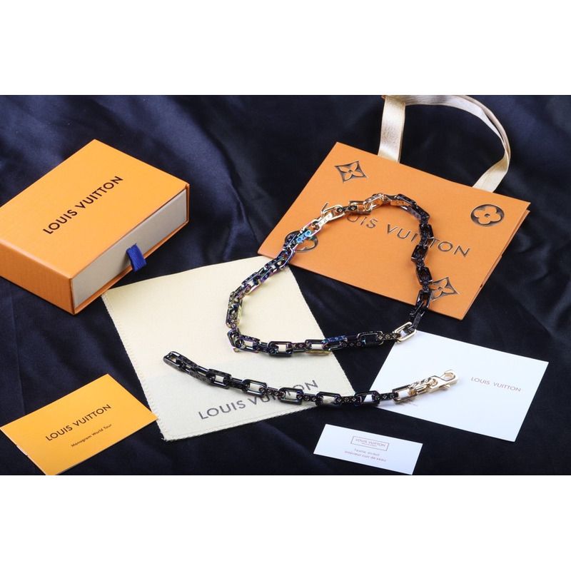 LV SS19 Monogram Bracelet & Necklace