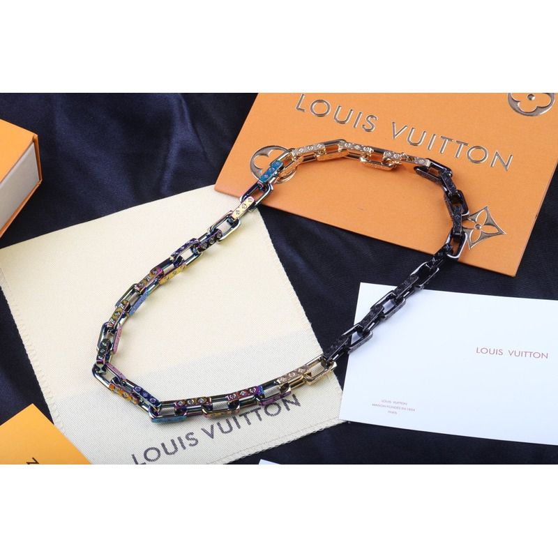 LV SS19 Monogram Bracelet & Necklace