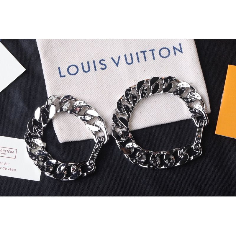 LV Silver Cuba Bracelet/ Ring