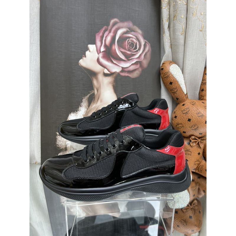 Pra*a america’s cup sneakers black/red