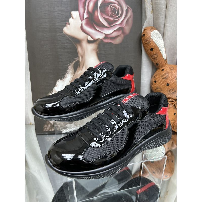 Pra*a america’s cup sneakers black/red