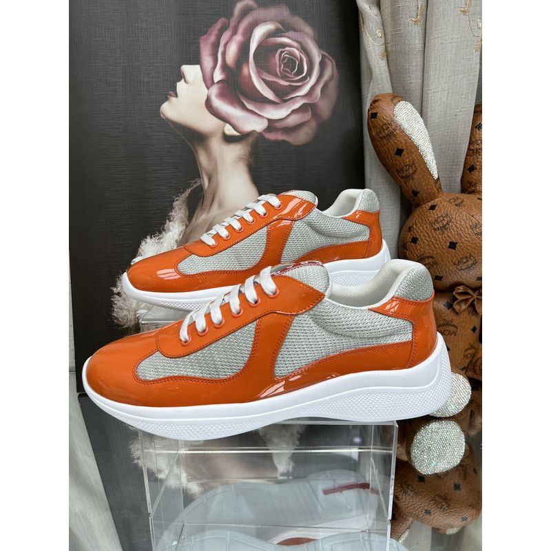 Pra*a america’s cup sneakers orange