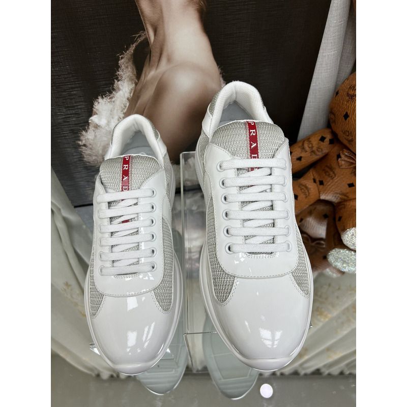 Pra*a america’s cup sneakers white/silver