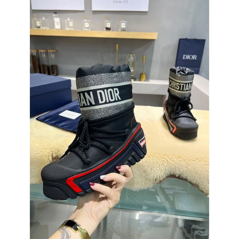 D*or alps snow boot black