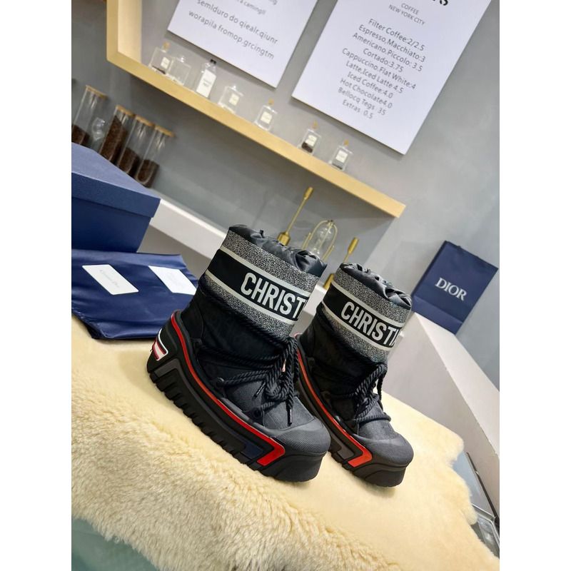 D*or alps snow boot black