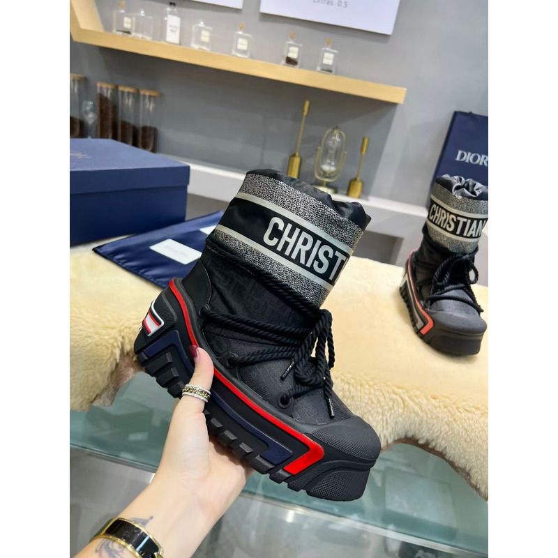 D*or alps snow boot black