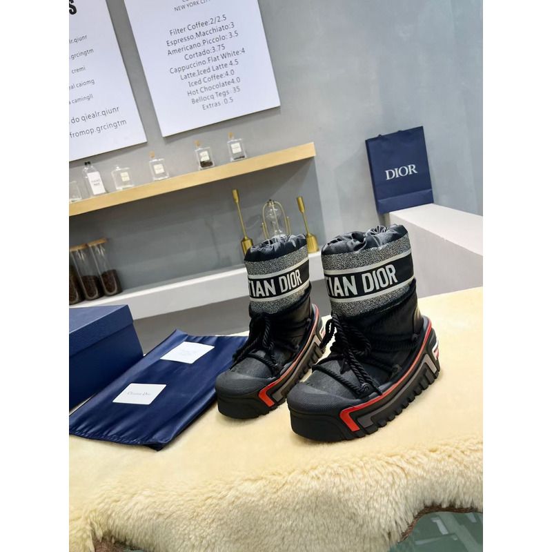 D*or alps snow boot black