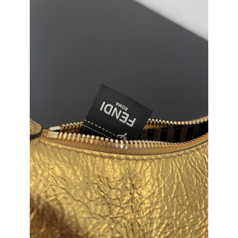 F**di nano F**digraphy handbag gold