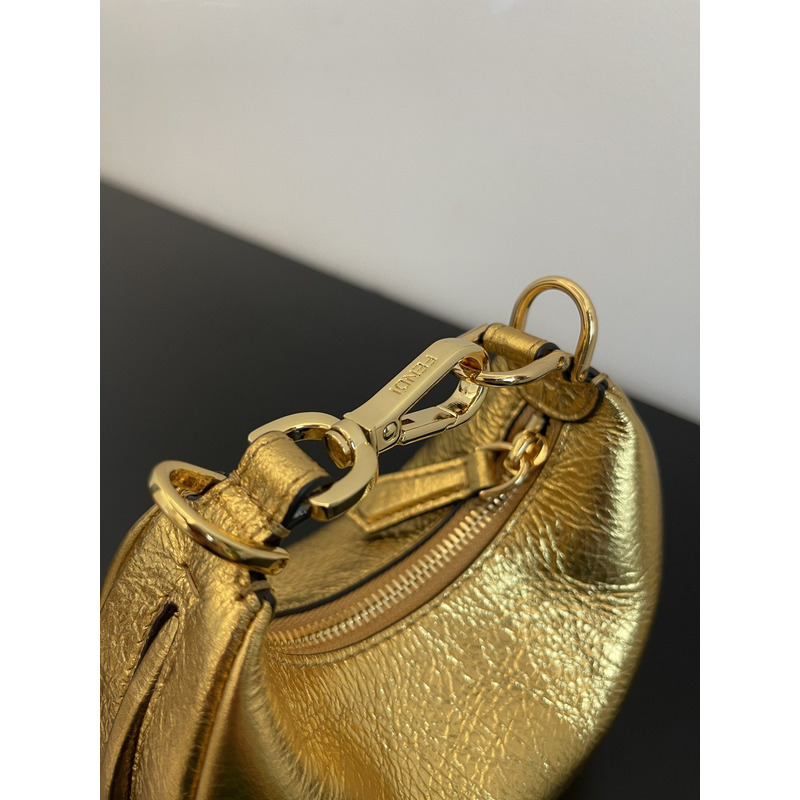 F**di nano F**digraphy handbag gold