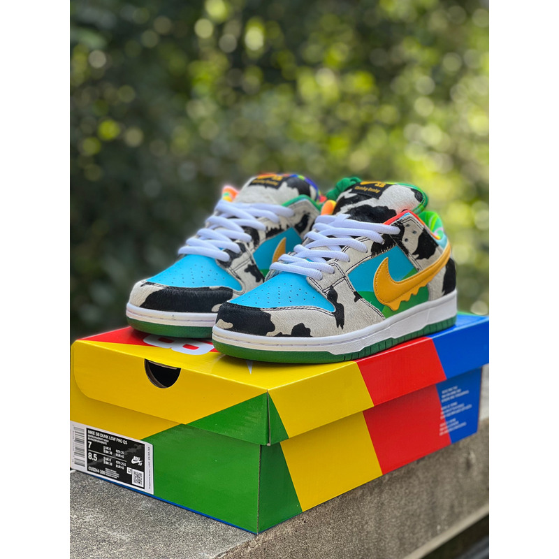 Ben and Jerry Nike dunks